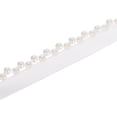 thumbnail image 1 of Uxcell 5 Yard  3mm OD 0.47" Wide Faux Pearl Lace Ribbon White 5Pack, 1 of 5