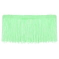 thumbnail image 1 of Uxcell 5 Yards 4 Inch Chainette Fringe Trim Tassel Sewing Trim for Clothes, Light Green, 1 of 6
