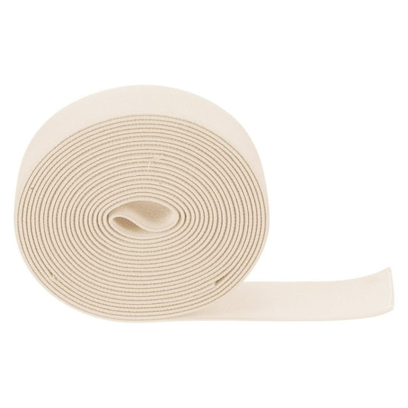 Uxcell 5 Yards Sewing Elastic Bands 2" Width Flat Knit Stretch Elastic Cord for DIY Crafts, Khaki