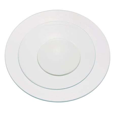 Uxcell 50/90/120mm Dia Watch Glass Beaker Cover Smooth Edges Chamfered Arc Transparent 1 Set
