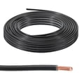 thumbnail image 1 of Uxcell 50 Feet 12 AWG Gauge THHN Stranded Black Copper Building Wire 600V Electrical Wire Copper Cable for  LED, 1 of 6