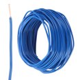 Uxcell 50 Feet Electrical Wire Insulated Solid Copper 14 AWG Hook Up