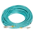 thumbnail image 1 of Uxcell 50 Meters 164Ft Fiber Patch Cable Multimode LC-LC OM3 LSZH Fiber Optic Jumper Green For Network Transceiver,1Pcs, 1 of 6
