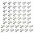 thumbnail image 1 of Uxcell 50 PCS #4-40 UNF x 3/16 Inch Button Head Socket Cap Screw Hex Bolt Silver, 1 of 7