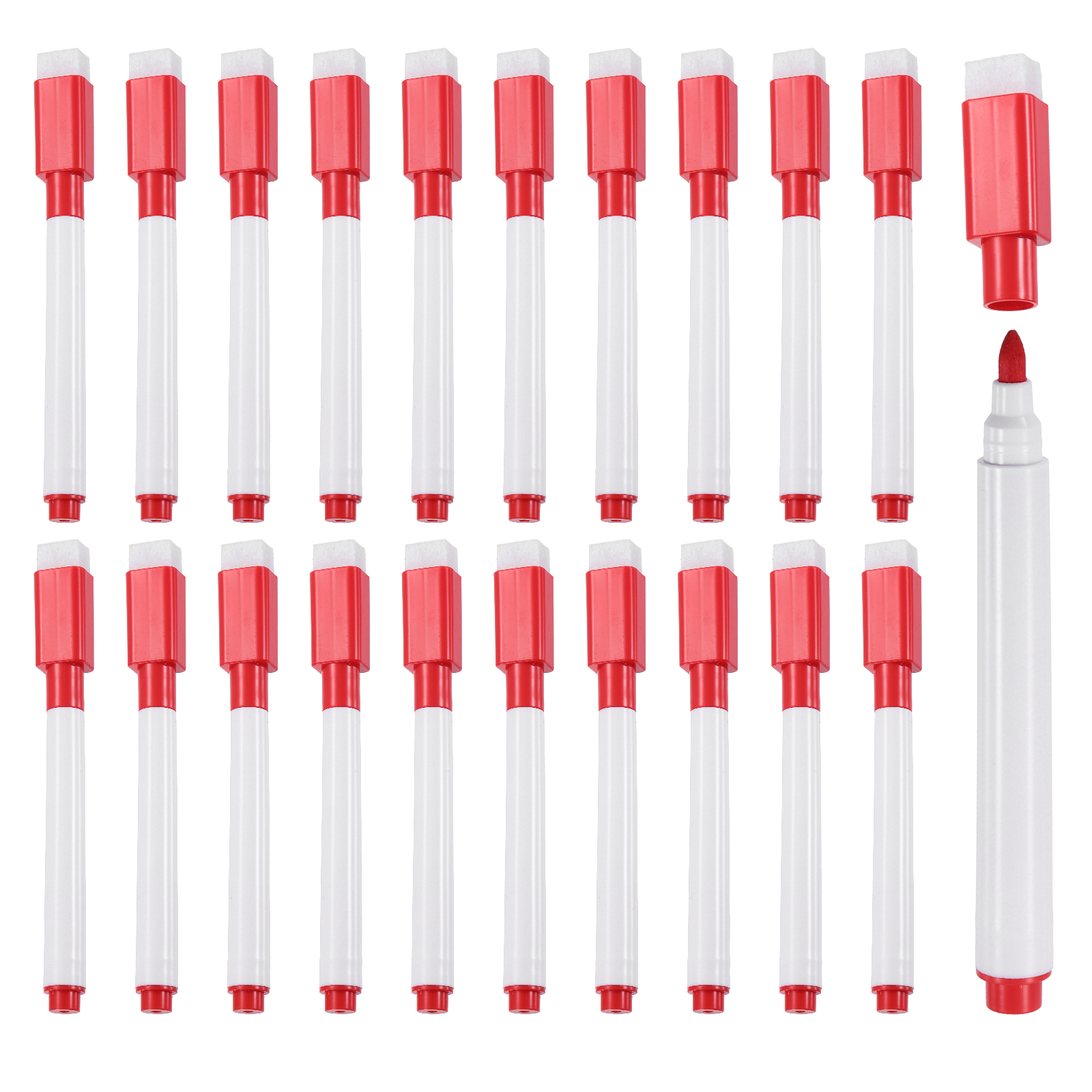Uxcell 50 Pack Dry Erase Markers Pens, Watercolor Fine Tip Marker ...