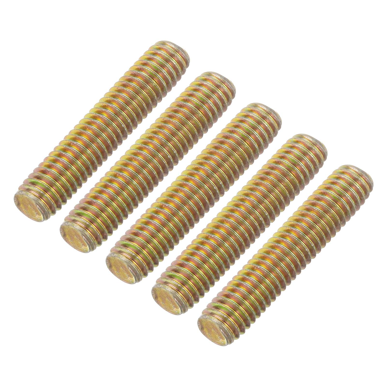 Uxcell 304 Stainless Steel Fully Threaded Rods - M4 X 90mm, 20-Pack, Silver Tone, Rust-Resistant Hardware Studs