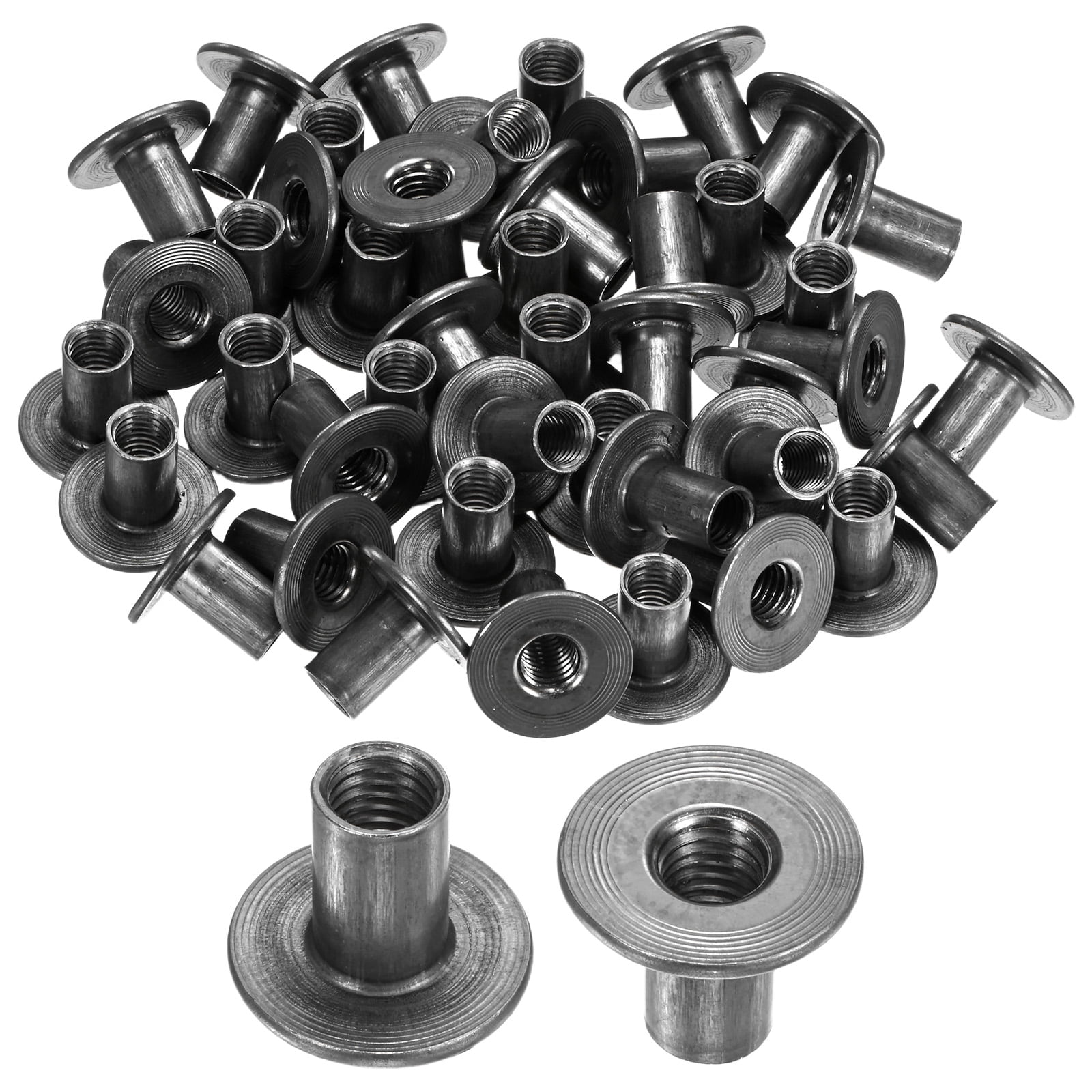 Uxcell Hex Weld Nuts,5/16-18 Carbon Steel With 3 Projections Machine - View #5