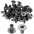 thumbnail image 1 of Uxcell 50-Pack M8x20mm T-Nuts Zinc Plated Carbon Steel Tee Nut Round Base Weld Nuts Gray, 1 of 7