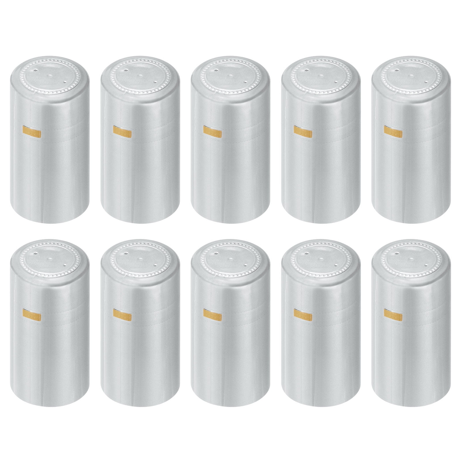 Uxcell 50 Pack PVC Heat Shrink Wine Bottle Caps, 1.18" Wine Shrink Wrap