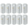 thumbnail image 1 of Uxcell 50 Pack Heat Shrink Wine Bottle Caps, 1.18" Wine Shrink Wrap Sleeves Cap, Silver, 1 of 6