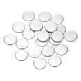 thumbnail image 1 of Uxcell 50 Pack Stainless Steel Disc, 9/16"(14mm) Dia 0.04"(1mm) Thick 304 Stainless Steel Flat Round Sheet Blank Round Circle Plate for Crafts Metal Stamping and Jewelry Making, 1 of 7