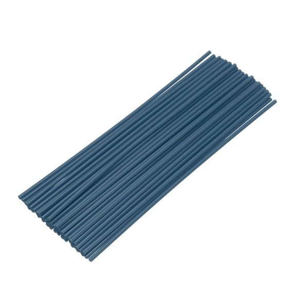 Uxcell 50 Pcs 3D Pen Refills, Low Print Temperature Filament 2.5mm x 15cm PCL Printer Filament Refill Packs, Only Support for 3D Pen, Dark Blue