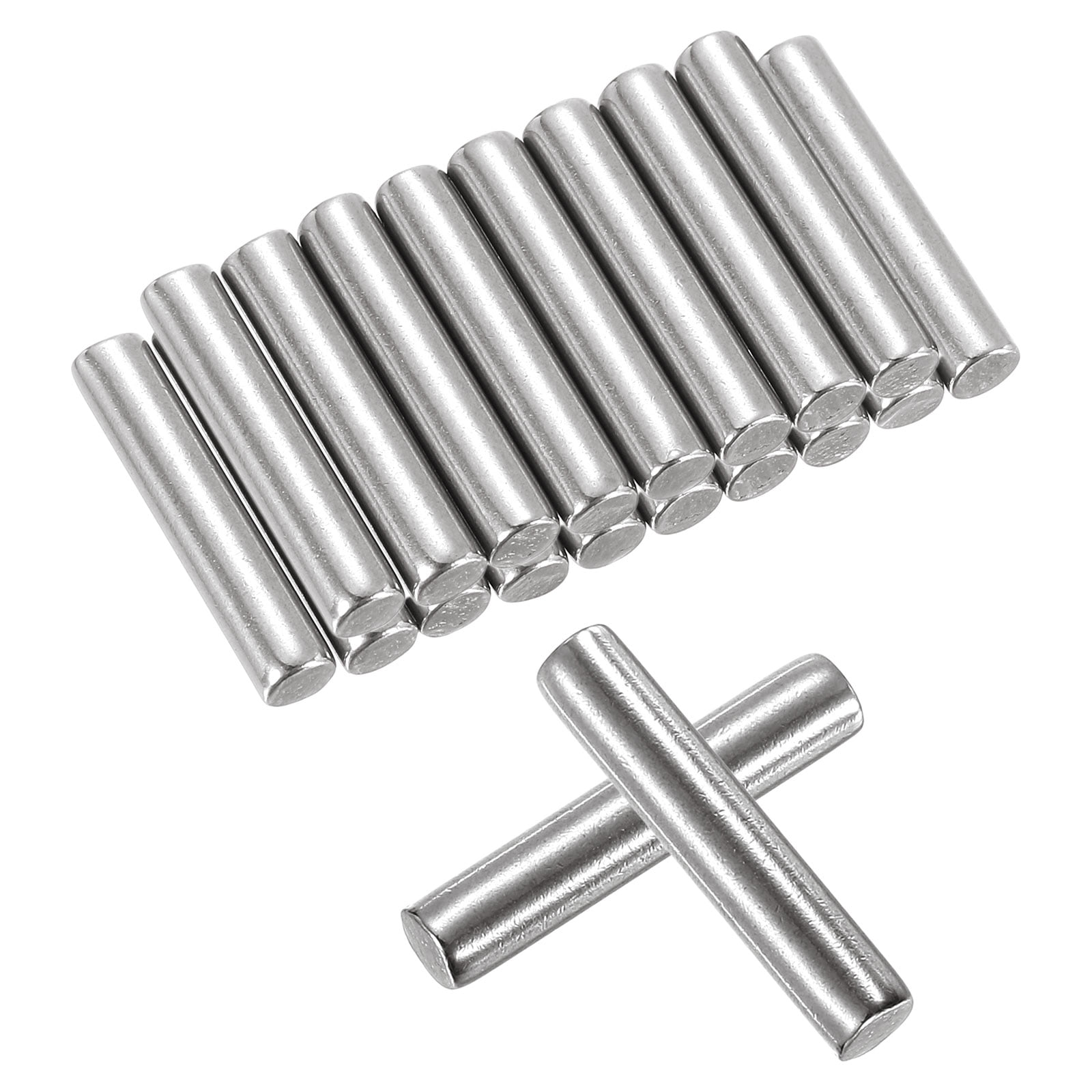 110Pcs Stainless Steel Shelf Support Pins - M5 Dowel Pin Kit For Cabinets & Furniture