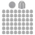 thumbnail image 1 of Uxcell 50 Pcs Hex Nut Cover, M10x10x14mm Nylon Screws Bolt Covers Caps Dome Acorn Hex Head Protection Cap, Gray, 1 of 7