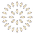 thumbnail image 1 of Uxcell 50 Pcs Horse Eye Shape Rhinestones, 10 x 5 mm Marquise Point Back Rhinestone Beads Glass Crystal Faceted Gems for Jewelry Making DIY Crafts Costume Crystal, Colorful, 1 of 7
