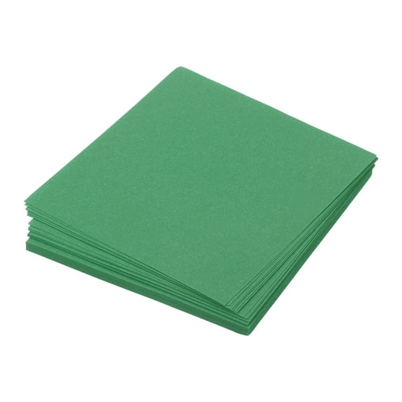 Uxcell Origami Paper Double Sided Sheet for Art Craft Project Beginner 50 Sheets Emerald Green 2.5x2.5 inch