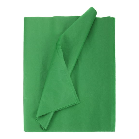 Uxcell 50 Sheets Tissue Paper 14" x 20", Tissue Paper for Gift Bags Tissue Paper Dark Green for Gift Wrapping