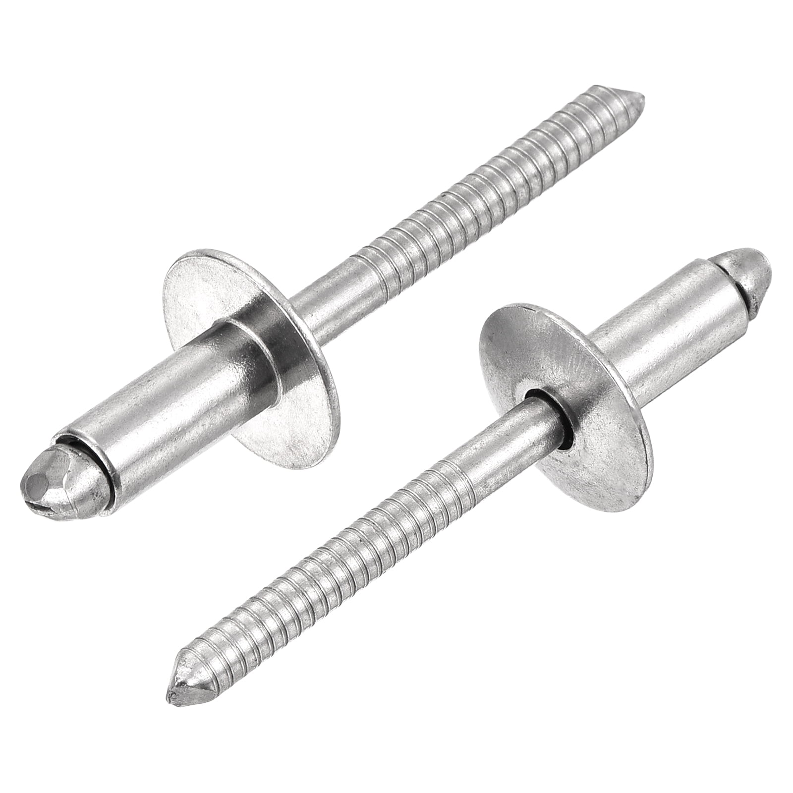 Rear Flange Rivets Uxcell 50 pack 1/4