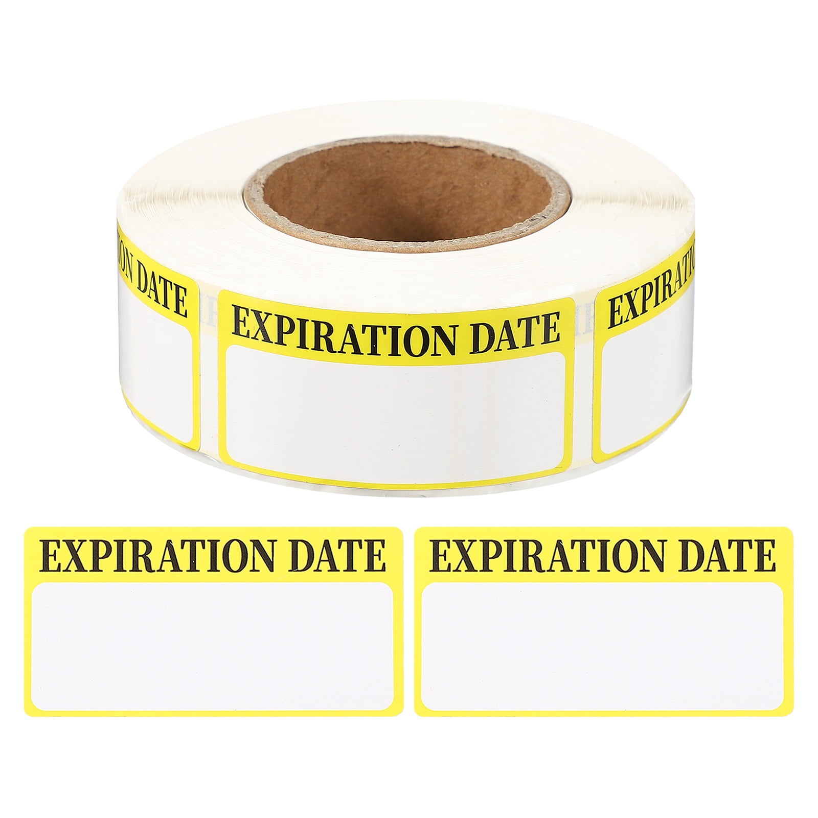 Expie Sticker Uxcell 500Pcs Expired Date Label Stickers Roll 2x1