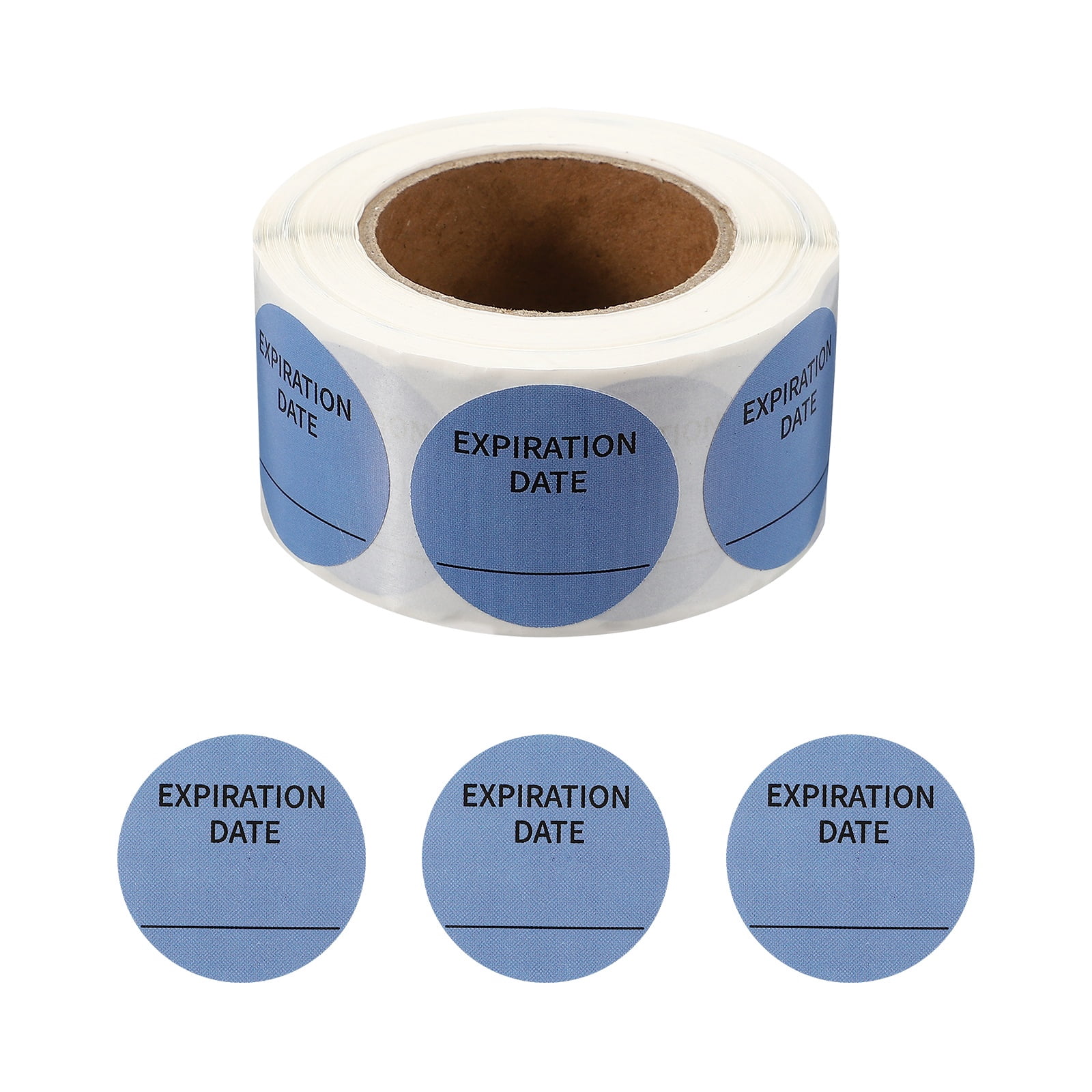 Expired Label Sticker Uxcell 500 Pcs Expired Date Stickers Roll, 1.25 Inch Food Storage ...