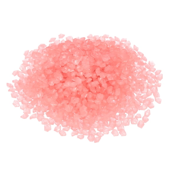 Uxcell 5000 Pack Glow Rocks 0.12''-0.2'' Glow Pebbles Decoration in the Dark Luminous Stones Decor DIY Decorative Red