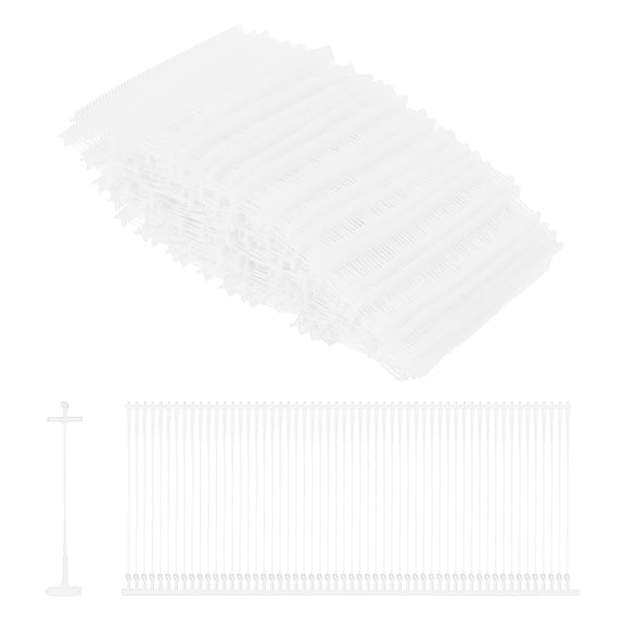 Uxcell 5000Pcs Standard Tagging Barb Fasteners, 35mm/1.38 Inch Tagging Gun Fasteners PP Plastic Tag Barbs Pins Attachments for Clothing Price Tag Label Garment Retail, Transparent