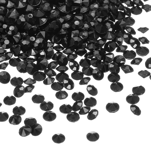 5000Pcs Wedding Table Scatter Confetti for arties, Table Centerpiece Decor, Bridal Shower Parties (Black, 4.5mm)