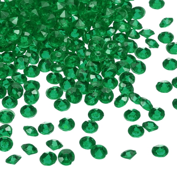 5000Pcs Wedding Table Scatter Confetti for Crafts,Table Centerpiece Decor, Bridal Shower Parties (Dark Green, 4.5mm)