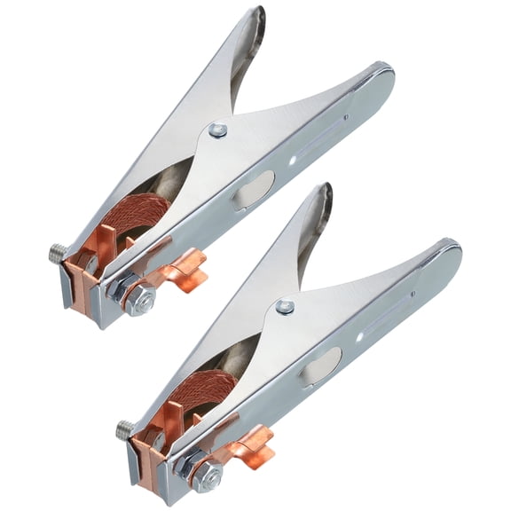 Uxcell 500A Welding Ground Clamp, Welder Grounding Clamp Ground Cable Wire Clip 2Pcs