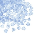 thumbnail image 1 of Uxcell 500Pcs 0.3x0.4" Acrylic Frosted Flower Beads Flower Bead Caps, Dark Blue, 1 of 6