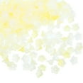 thumbnail image 1 of Uxcell 500Pcs 0.3x0.5" Acrylic Frosted Flower Beads Trumpet Flower Beads, Yellow, 1 of 6