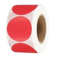 thumbnail image 1 of Uxcell 500Pcs Round Thermal Label Stickers, 1.5 inch Circle Direct Thermal Sticker Label Red, 1 of 6