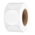 thumbnail image 1 of Uxcell 500Pcs Round Thermal Label Stickers, 1.5 inch Circle Direct Thermal Sticker Label White, 1 of 6