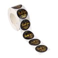 thumbnail image 1 of Uxcell 500Pcs Thank You Stickers, 1" Round Self-Adhesive Labels Small Thank You Stickers Roll for Small Business Sealing Box Envelope, Thank You For Your Order Style7, 1 of 7