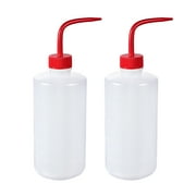 Uxcell 500ml Squeeze Bottle Lab Wash Bottle for Lab Storage 2 Pack
