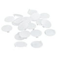 thumbnail image 1 of Uxcell 50Pack 35mm(1 3/8") Dia Plastic Concealed Hinge Hole Cover Hole Plugs, White, 1 of 6