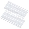thumbnail image 1 of Uxcell 50Pack Non-Slip Silicone Hanger Grips Clothes Hanger Strips, Clear 4.13" x 0.79", 1 of 6
