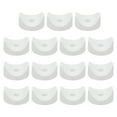thumbnail image 1 of Uxcell 50Pack Plastic Round Washers, 6mm x 25mm x 3mm White PE Concave Washer, 1 of 5