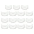 thumbnail image 1 of Uxcell 50Pack Plastic Round Washers, 8mm x 22mm x 3mm White PE Concave Washer, 1 of 5