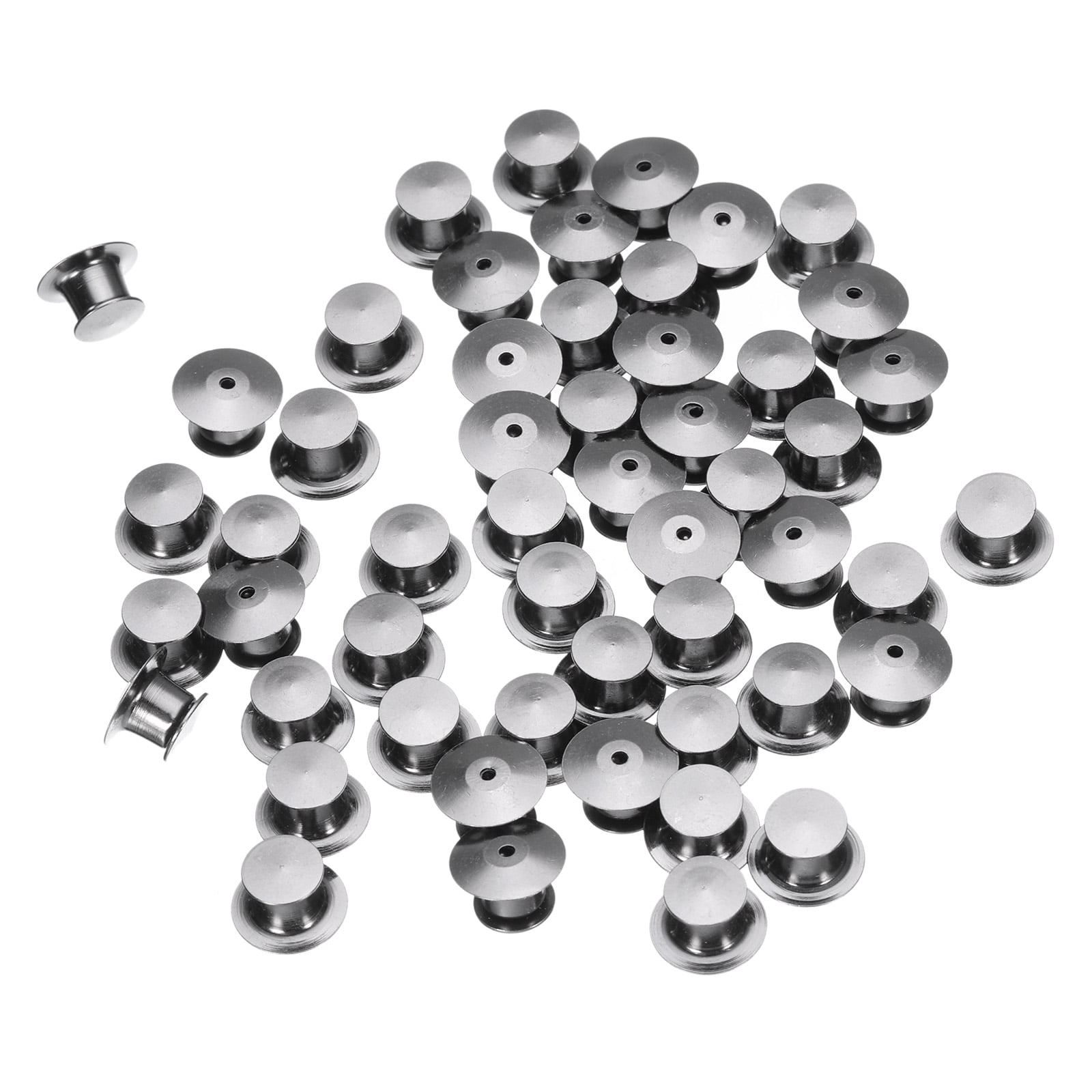 Spring Keeper Pin Uxcell 50Pcs Metal Pin Backs Spring Loaded Pin keepers Locking Pin ...