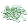 thumbnail image 1 of Uxcell 50Pcs Mosaic Tiles, Micro Glass Tiny Mini Mosaic Tile DIY Hobbies Handmade Crystal Free Stone Bright Mint Green, 1 of 7