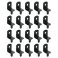 thumbnail image 1 of Uxcell 50Pcs Shelf Support Pegs, 6mm L-Shaped Shelf Support Pins, Metal Support Pegs Holder for Kitchen Bookcase Furniture (Black), 1 of 6