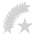 thumbnail image 1 of Uxcell 50Pcs Star Cutouts Paper Five Star Confetti Cutouts for Birthday Party Classroom 5.9 inches(Gold Silver Black), 1 of 5