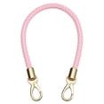 thumbnail image 1 of Uxcell 50cm/19.7" Braided Leather Purse Replacement Strap for Handbag, Pink, 1 of 6
