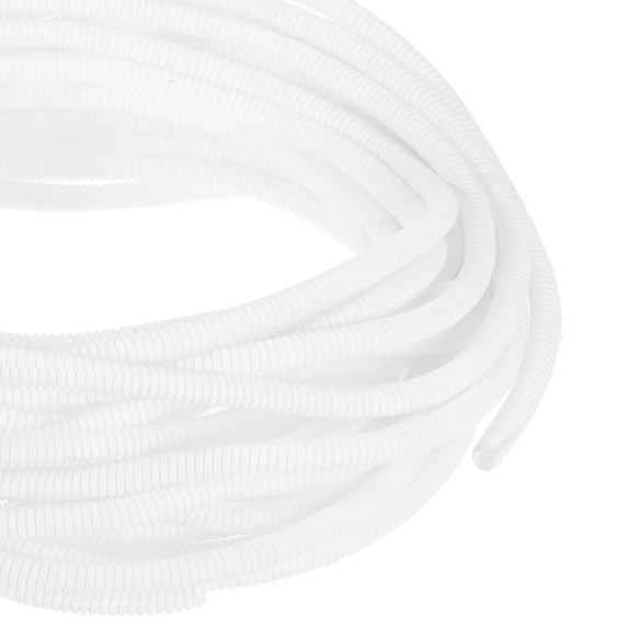 Split Conduit Cable Protection Uxcell 50ft 1/4 Inch White Wire Loom Split Tubing Cord Protectors ...