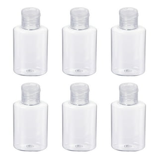10Pcs 50ml Mini Clear PET Refillable Small Wine Bottles For Party