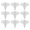 thumbnail image 1 of Uxcell 50mm Perforated Insulation Pins, 50 Set Insulating Nails Wall Plug Plastic Expansion Bolts for Fixing Foam Board, 1 of 6