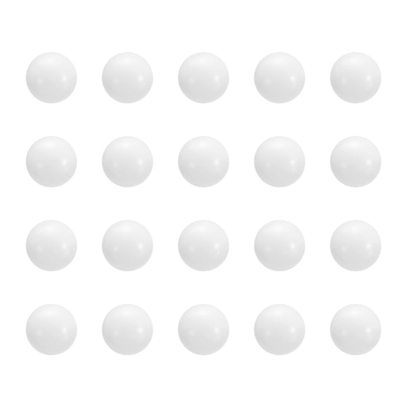 Uxcell 50pack POM Bearing Balls 3/8" 9.5mm Solid Plastic Bearing Ball, Precision POM Balls