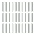 thumbnail image 1 of Uxcell 50pcs Dowel Pins M3.5(3.5mm) x 25mm 304 Stainless Steel Cylindrical Shelf Support Peg Pin Rod Fasten Elements for Metal Devices Wood Furniture DIY Installation, Silver, 1 of 7