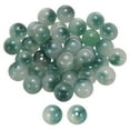 thumbnail image 1 of Uxcell 50pcs Natural Stone Beads 10mm Fluorite Green Round Gemstone Stone Loose Beading Real Genuine Smooth Balls Bead for Jewelry Making Bracelets Necklace Earrings DIY, 1 of 7
